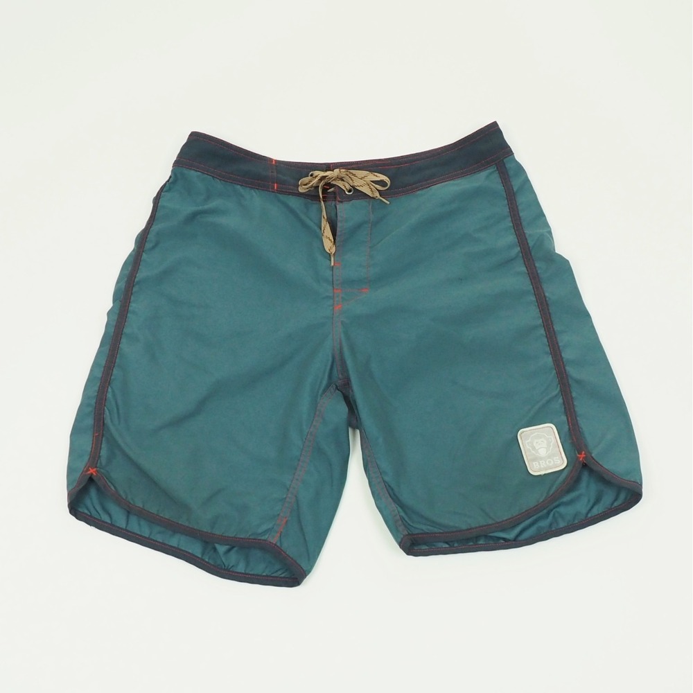 Howler Bros Brothers Board Shorts Mens 31 Blue Stretch Surf Swim Swimsuit Beach